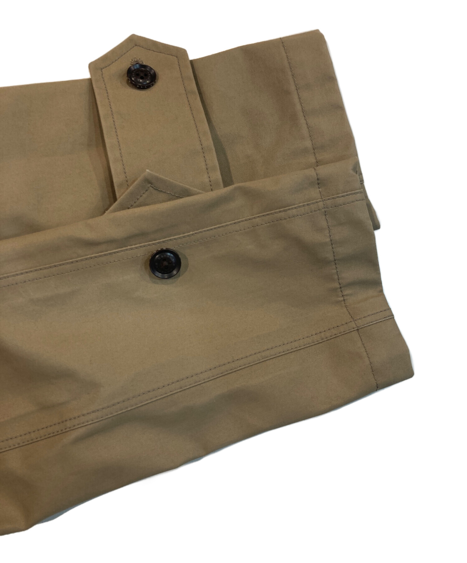 中古・古着通販】nanamica (ナナミカ) ステンカラーコート ベージュ