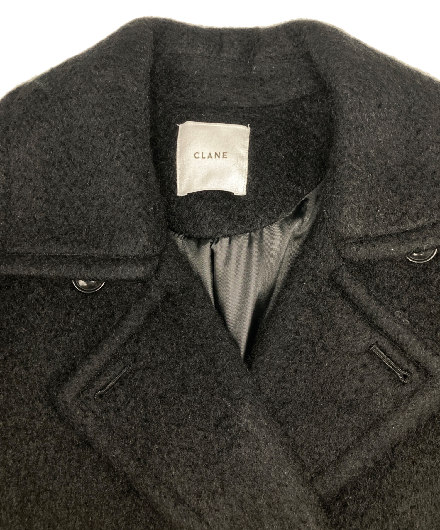 中古・古着通販】CLANE (クラネ) MIX SHAGGY LADY COAT ミックス