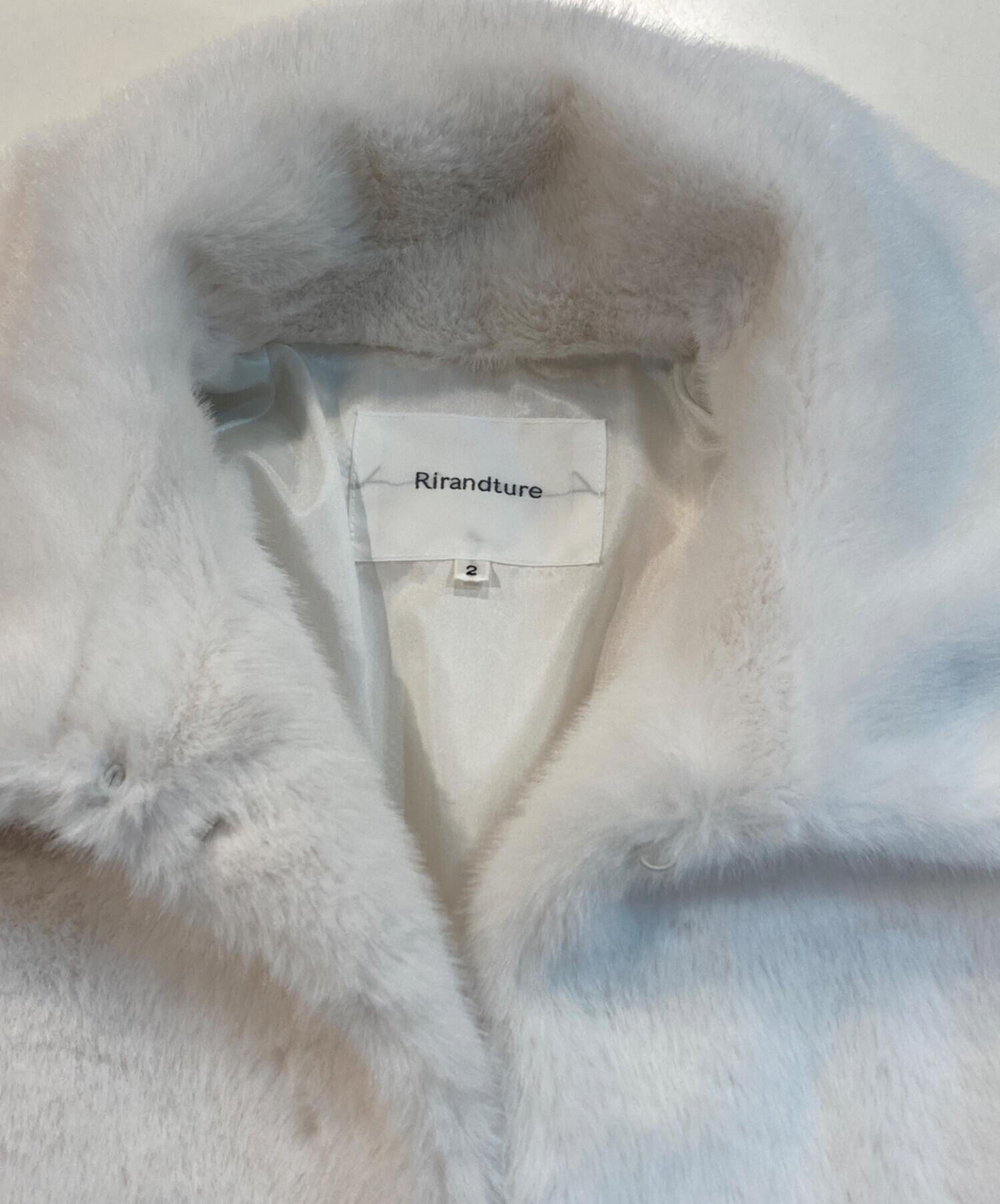 中古・古着通販】Rirandture (リランドチュール) ワイド カラー ファー