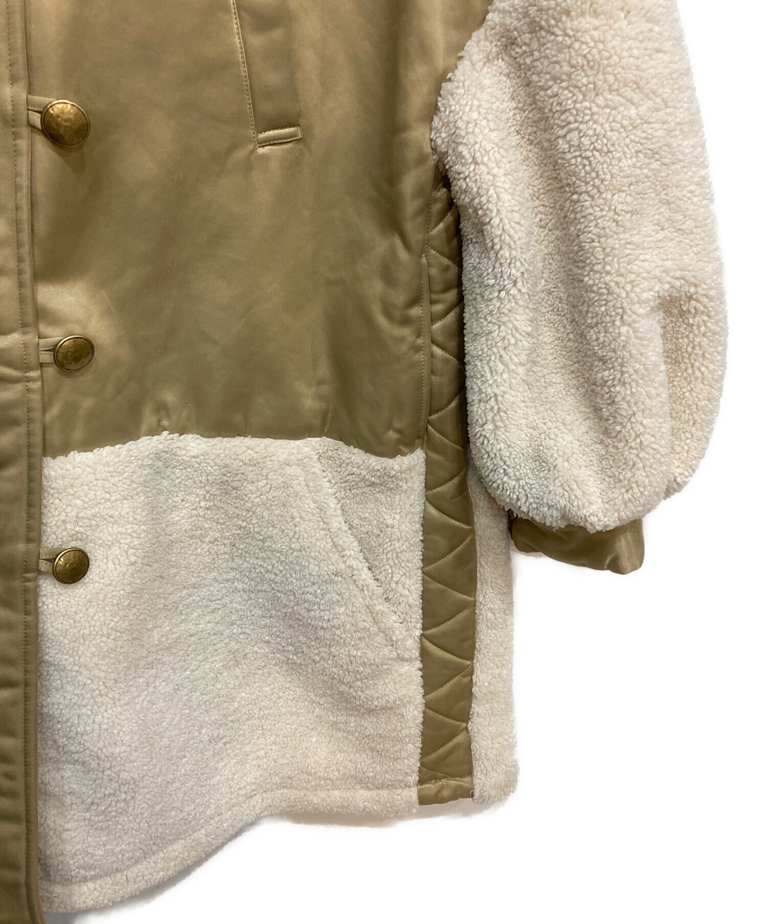 etretokyo エトレトウキョウ　ミリタリーボアコート　タグ付き　新品 中古・古着通販】ETRE TOKYO (エトレトウキョウ) ミリタリーボアコート