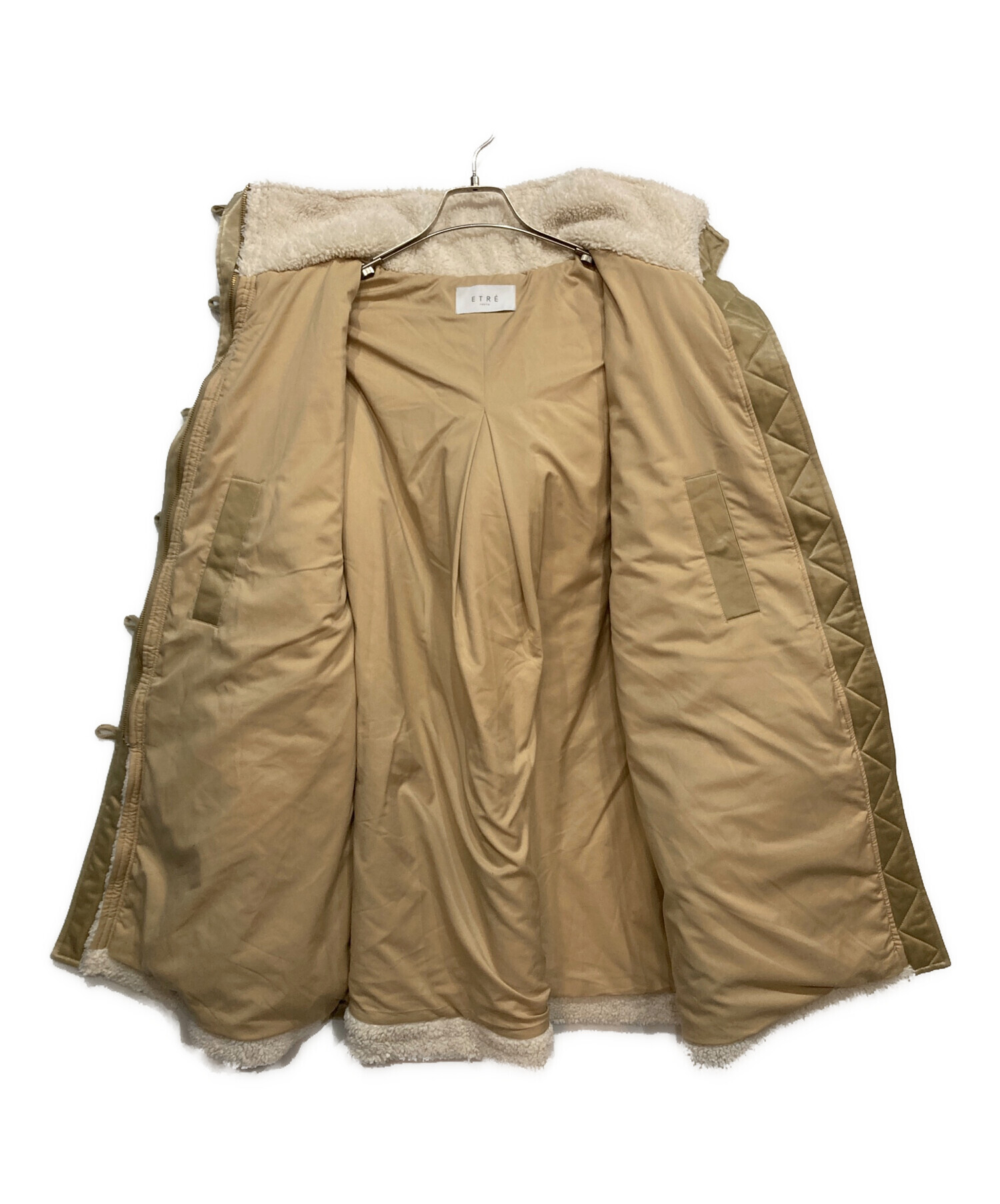 中古・古着通販】ETRE TOKYO (エトレトウキョウ) ミリタリーボアコート