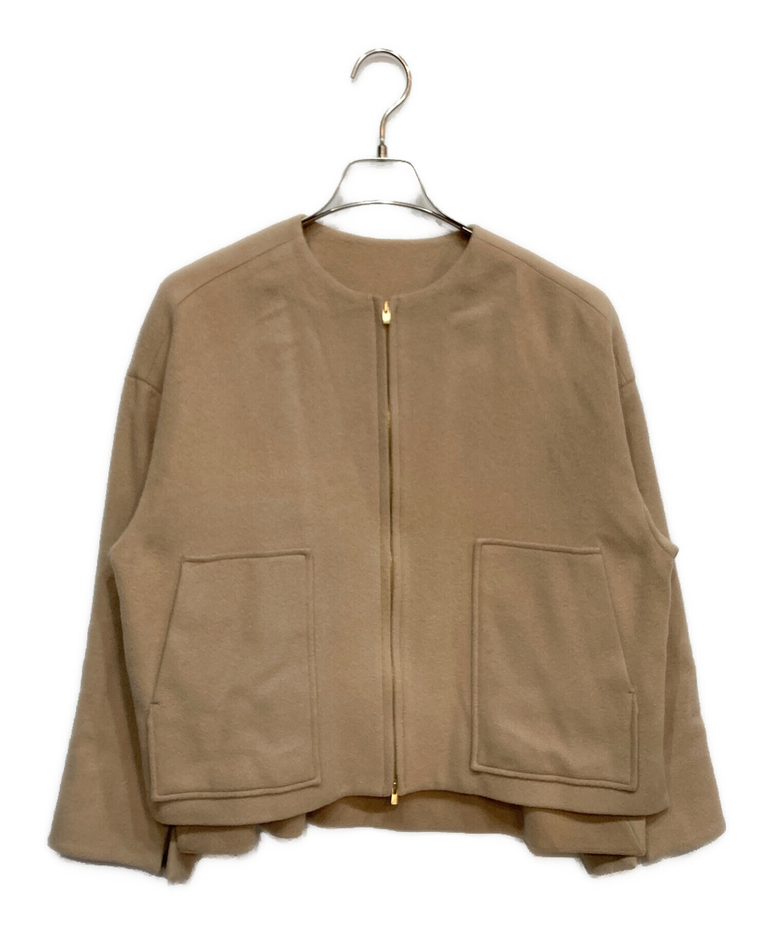 中古・古着通販】ROPE (ロペ) カシミヤ混プレミアムウール ジップ