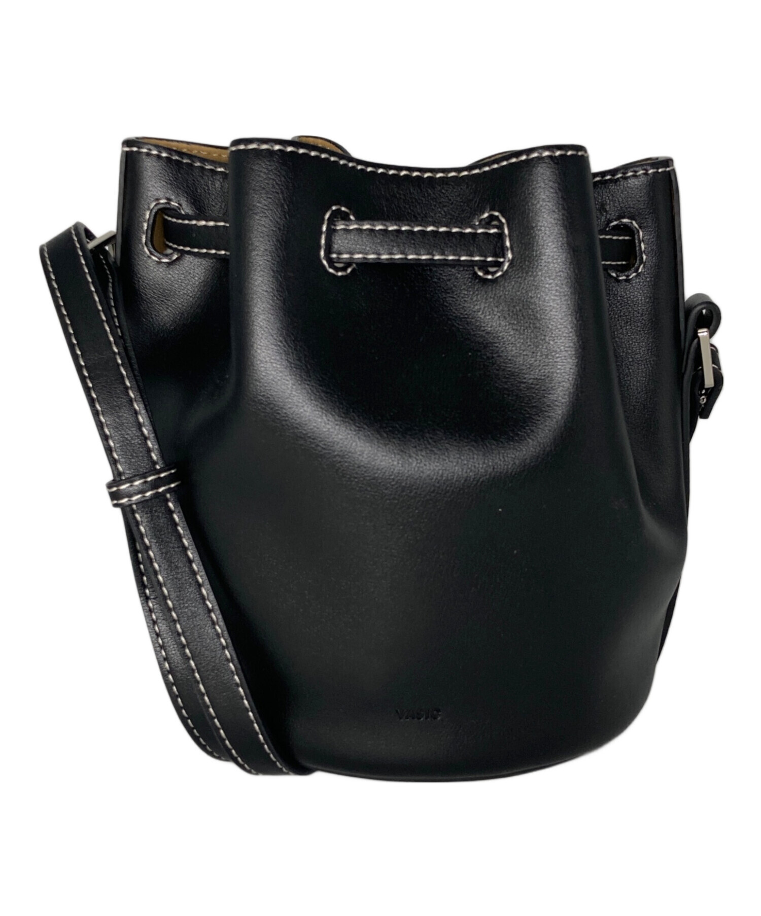 VASIC ヴァジック ショルダーバッグ  黒 【古着】【中古】【送料無料】 中古・古着通販】VASIC (ヴァジック) CLUB MINI クラブミニ バケット