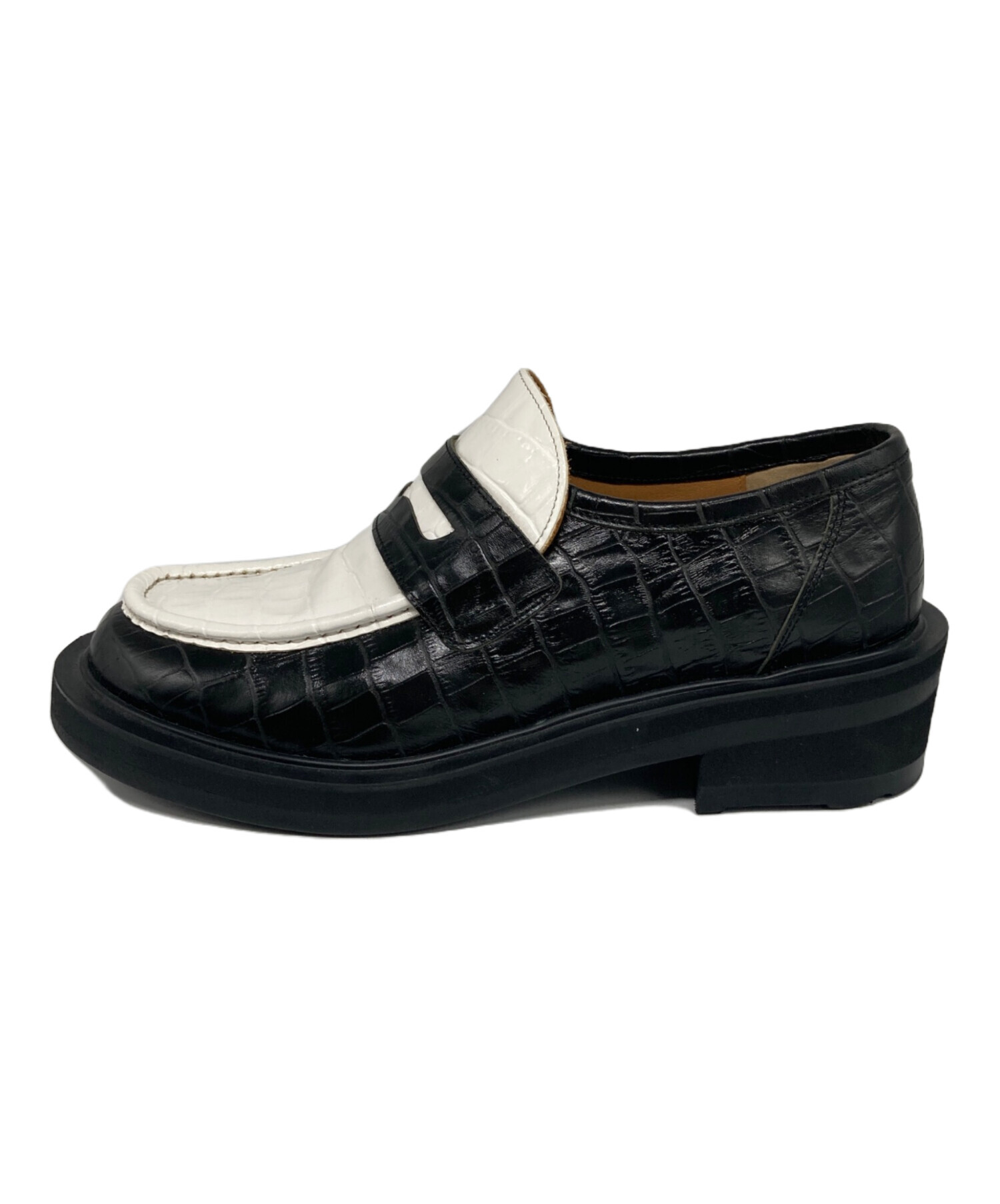 中古・古着通販】Jieda (ジエダ) LEATHER LOAFERS レザーローファー