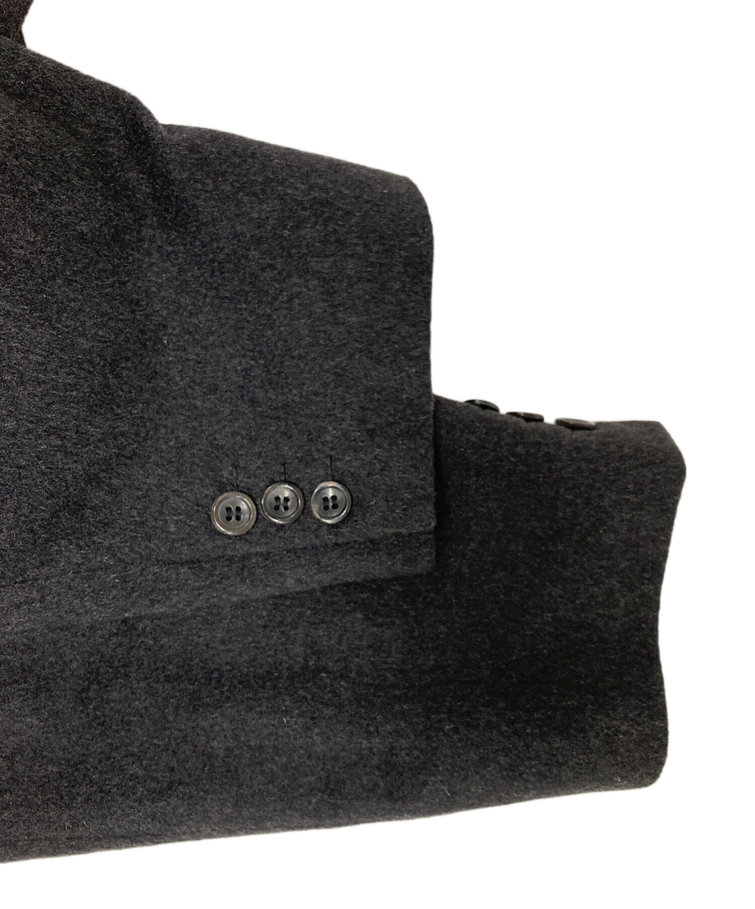 中古・古着通販】LANVIN (ランバン) カシミヤダブルチェスターコート