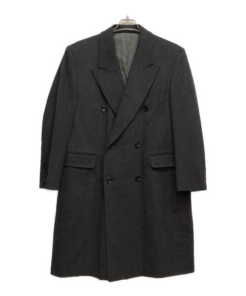 専用。美品ダークグレー チェスターコート&ランバンコート LANVIN チェスターコート ダークグレー