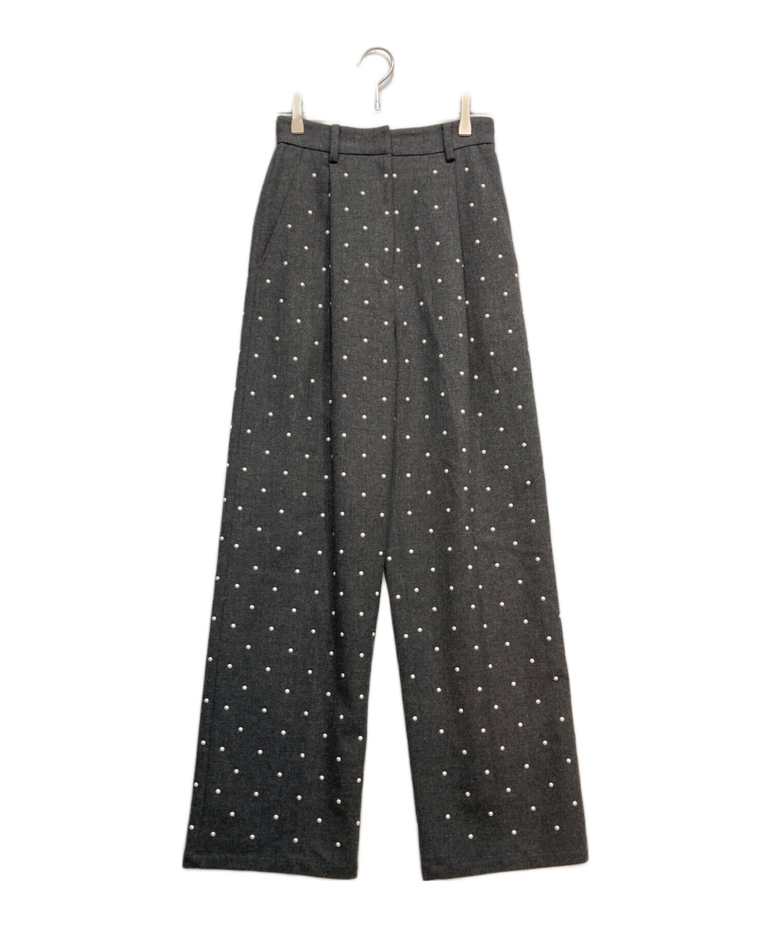 中古・古着通販】CLANE (クラネ) パール ドット スラックス パンツ