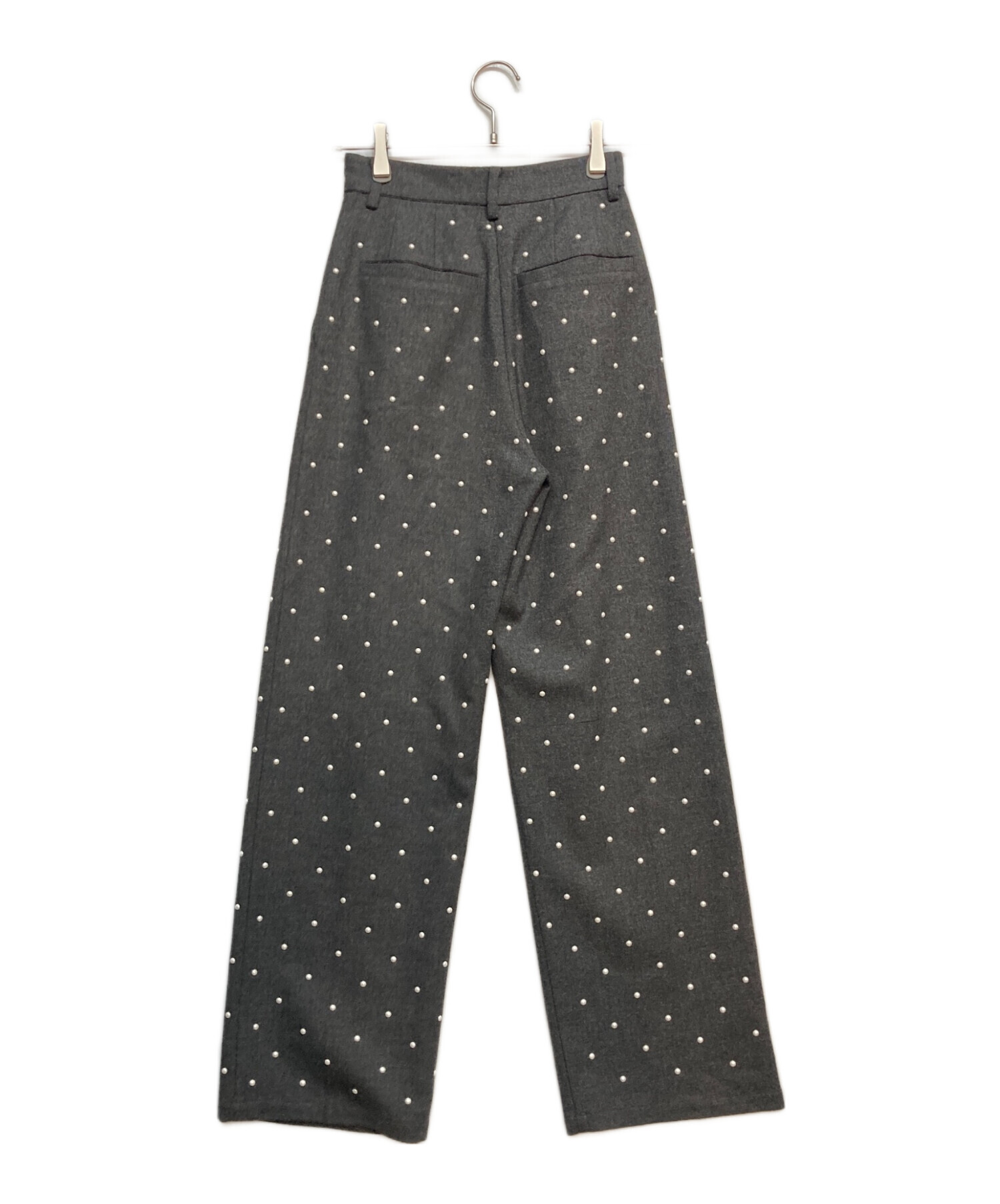 中古・古着通販】CLANE (クラネ) パール ドット スラックス パンツ