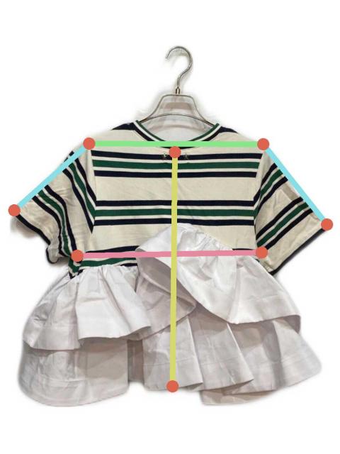 中古・古着通販】Bibiy. (ビビィ) LOLA PEPURAMU TOP ローラ ペプラム