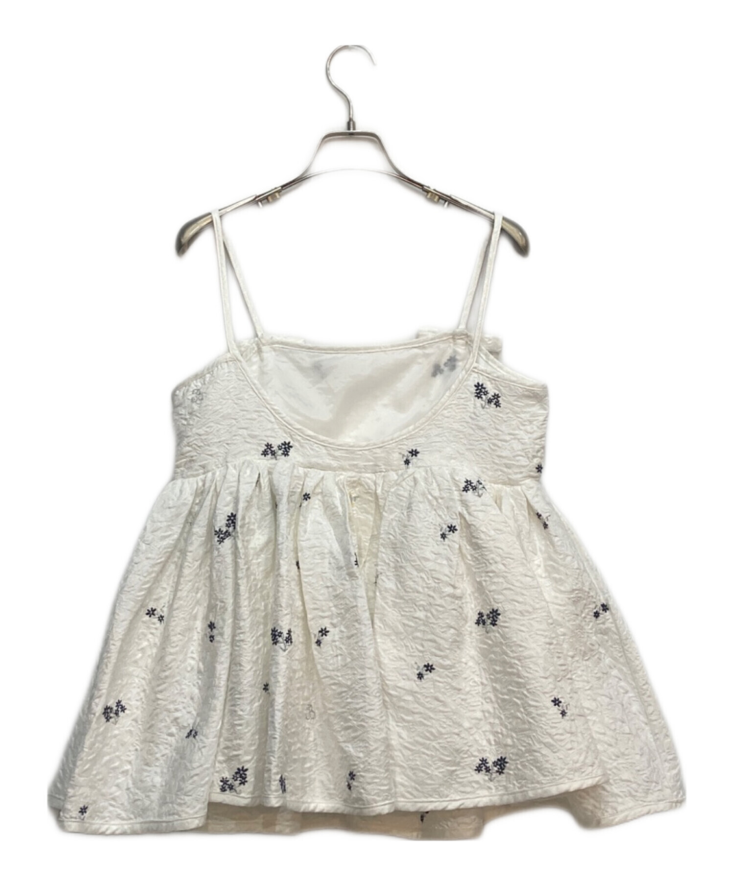 中古・古着通販】Bibiy. (ビビィ) COSMOS BUSTIER フラワー刺繍