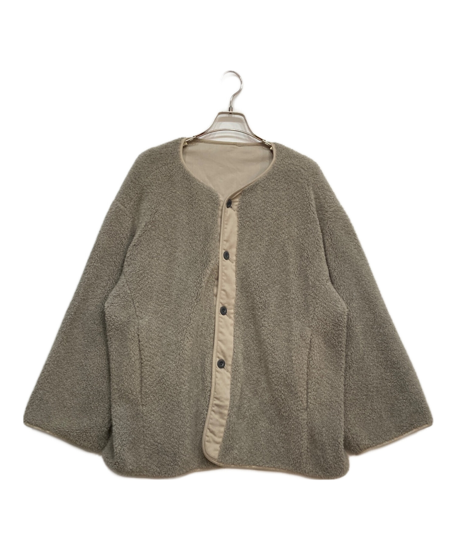中古・古着通販】CLANE (クラネ) REVERSIBLE MILITARY BOA JACKET 