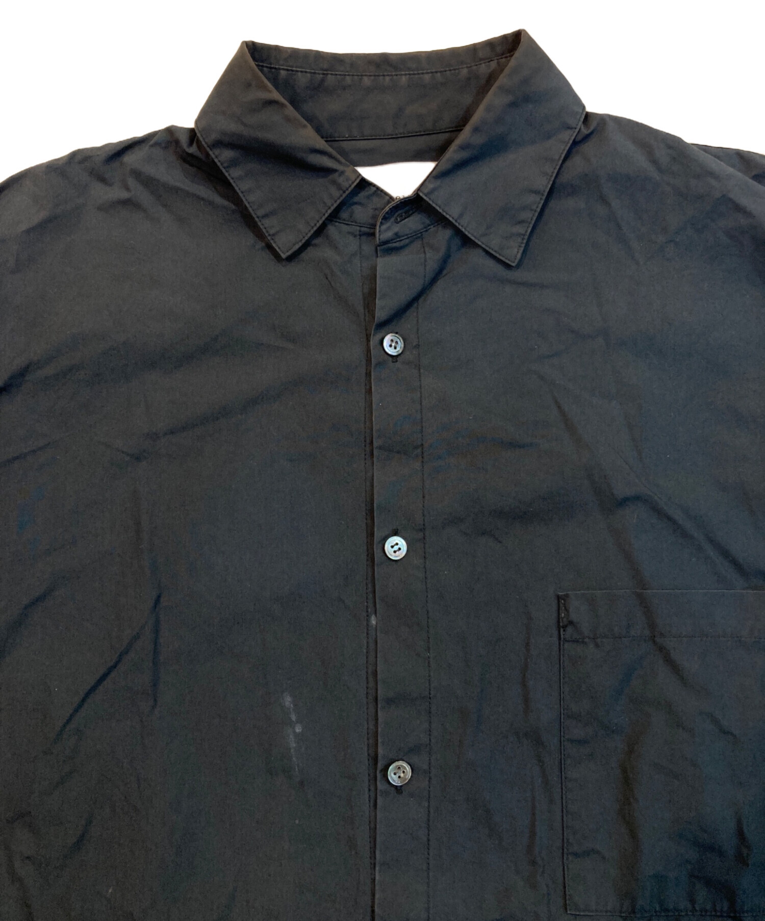 shaunページ stein / シュタイン】OVERSIZED DOWN PAT SHIRT - KHAKI OMBRE | 公式