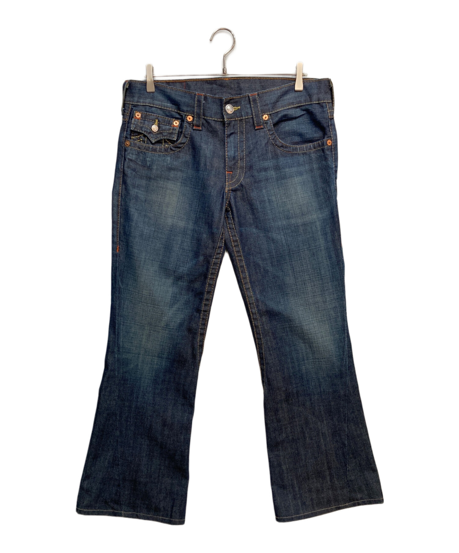 トゥルーレリジョン JOEY BIG-T フレアデニム レインボー ブラック トゥルーレリジョン JOEY BIG T フレアデニム USA レインボー