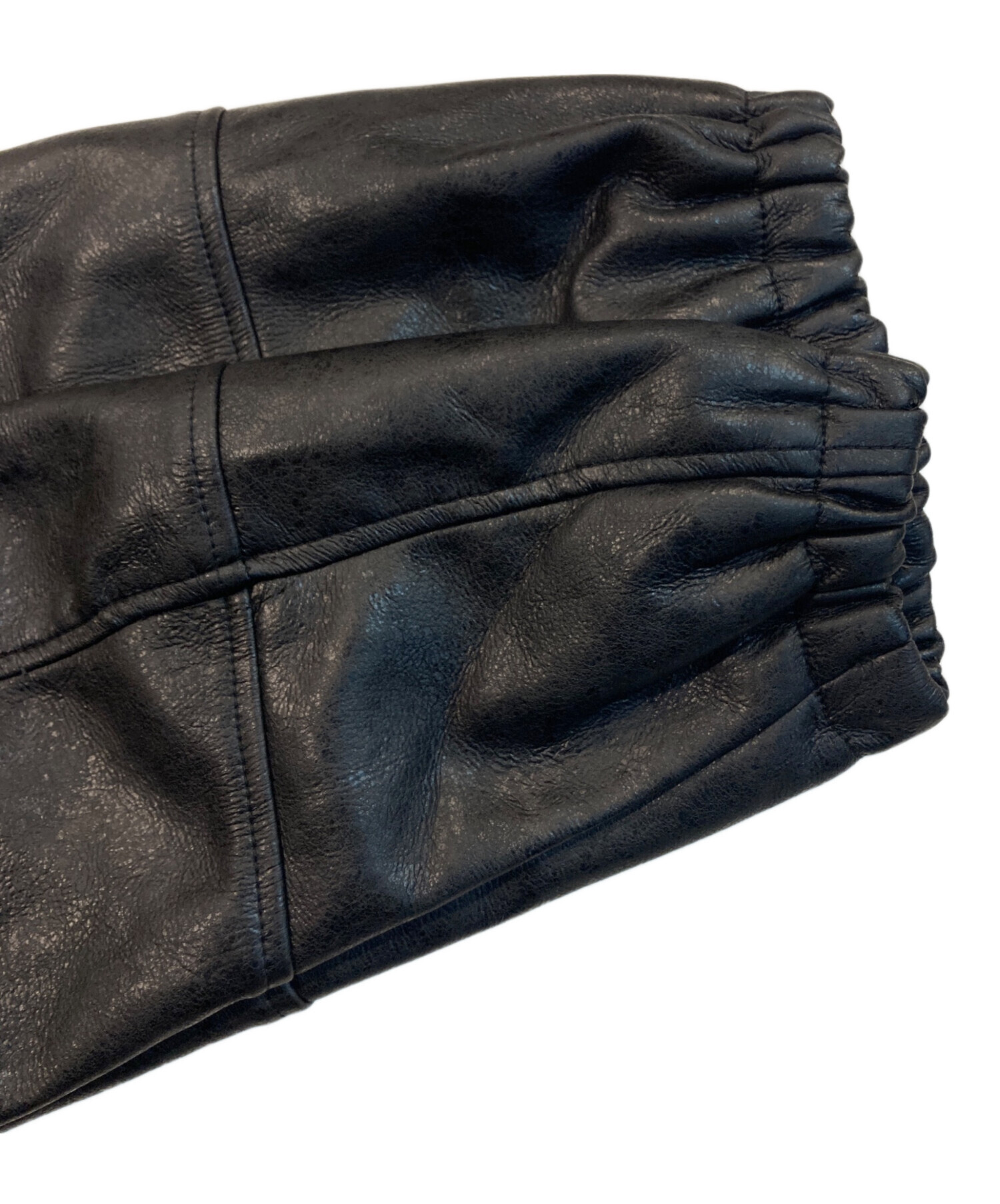 zaraフェイクレザー　フーデッド　ジャケット ZARA】フェイクレザー フーデッド ジャケット (ZARA/レザージャケット