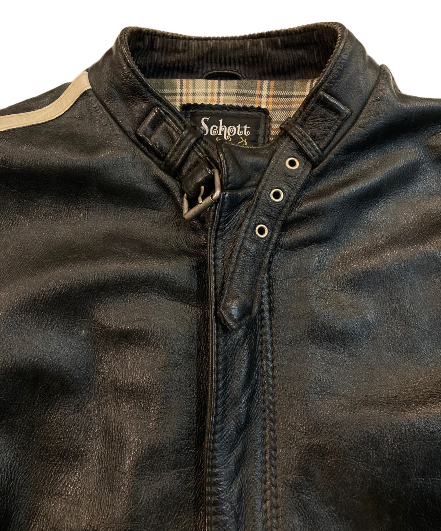 中古・古着通販】Schott (ショット) クラシックレーサー レザー