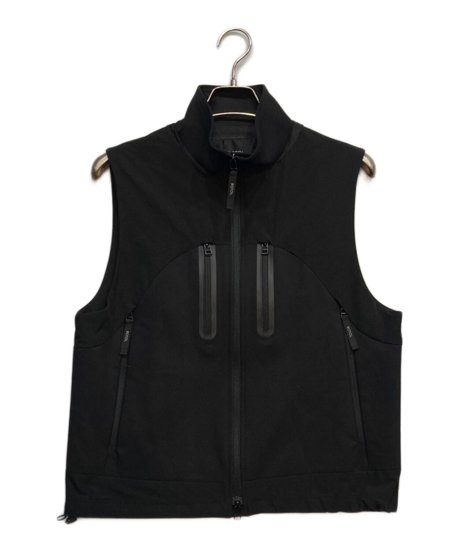 中古・古着通販】ROTOL (ロトル) TECH VEST LIGHT ブラック サイズ:M