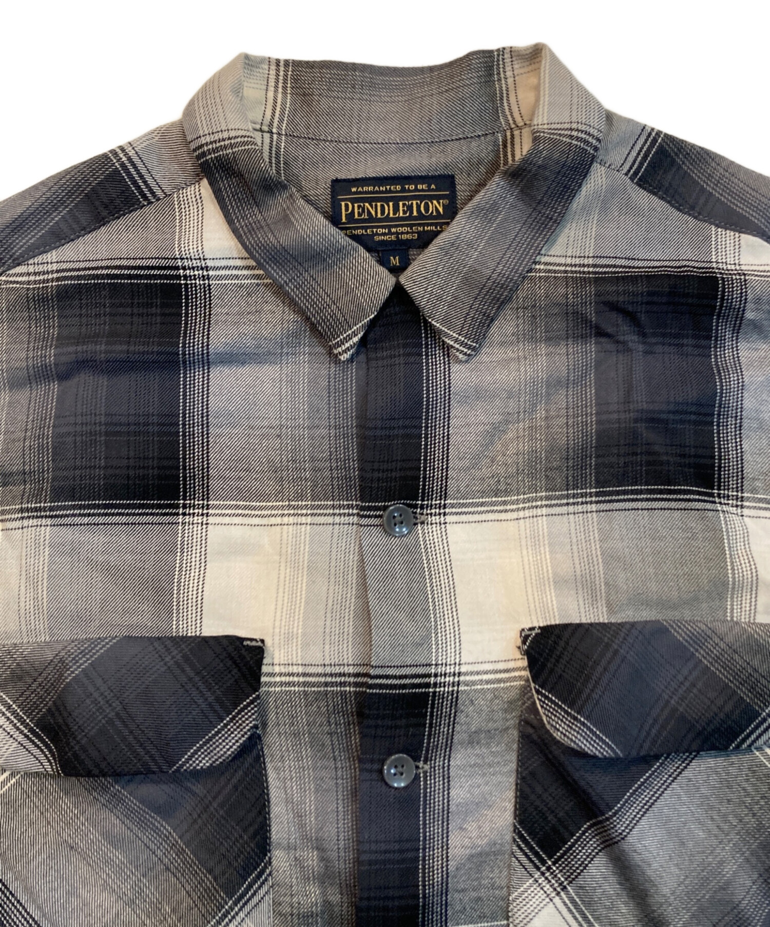 中古・古着通販】PENDLETON (ペンドルトン) オンブレチェックシャツ