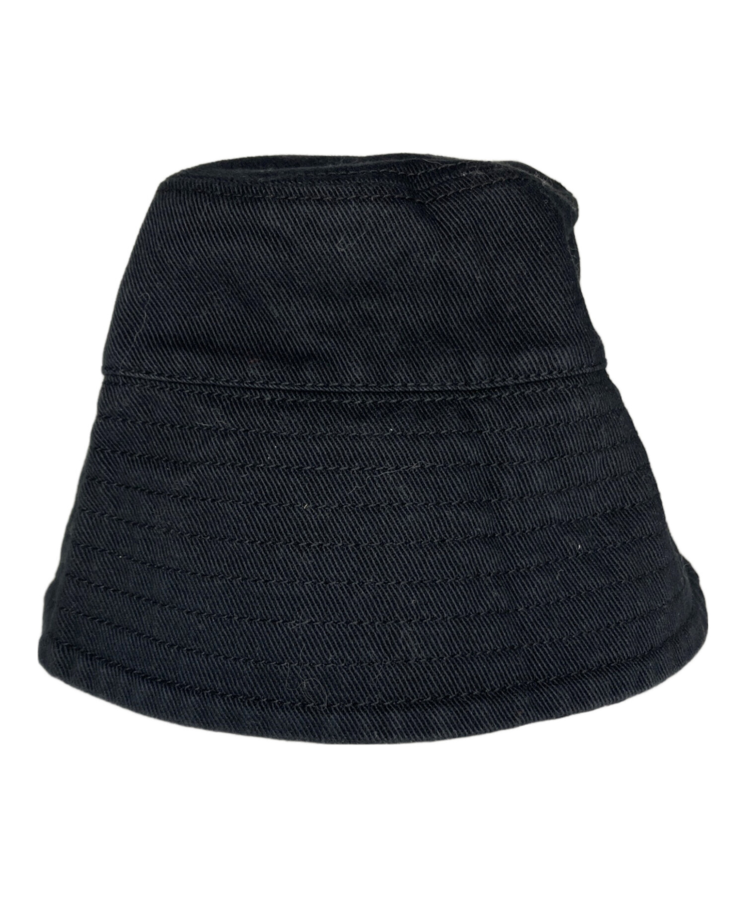 ■新品■PATOU パトゥ バケットハット 黒M/L 中古・古着通販】patou (パトゥ) バケットハット ブラック サイズ