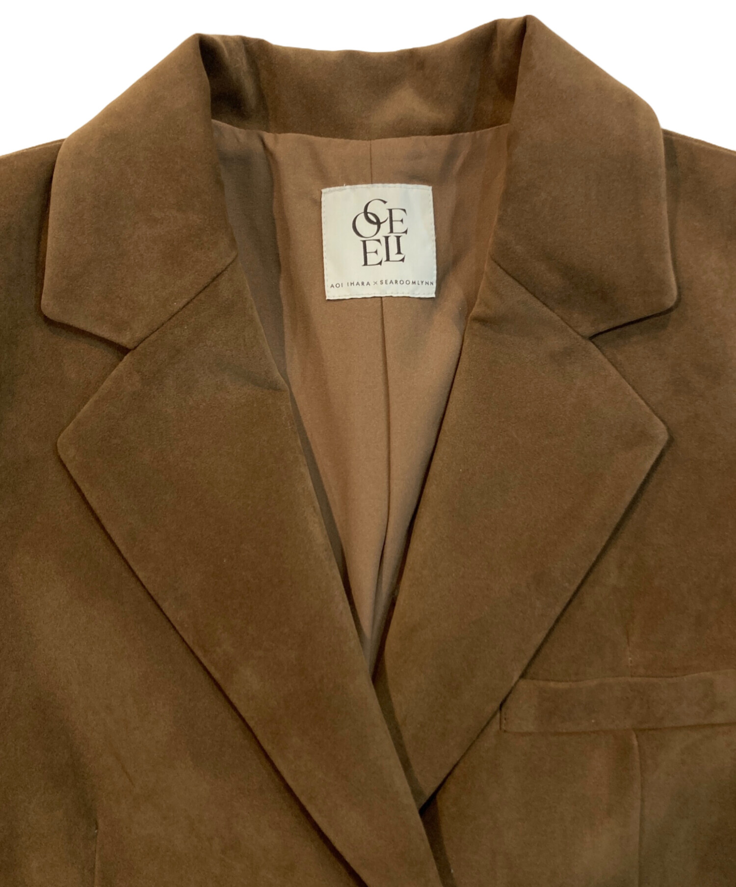 中古・古着通販】COELIE (コエリー) スエードライクオーバージャケット