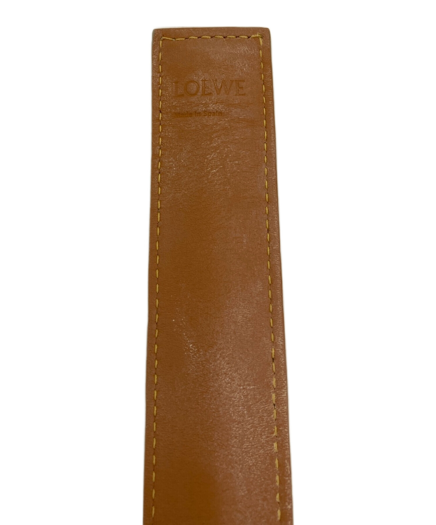 中古・古着通販】LOEWE (ロエベ) アナグラム レザーバングル スカイ