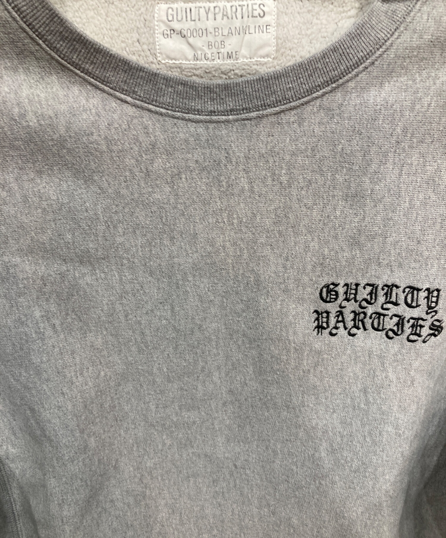 中古・古着通販】WACKO MARIA (ワコマリア) GUILTYPARTIES グレー