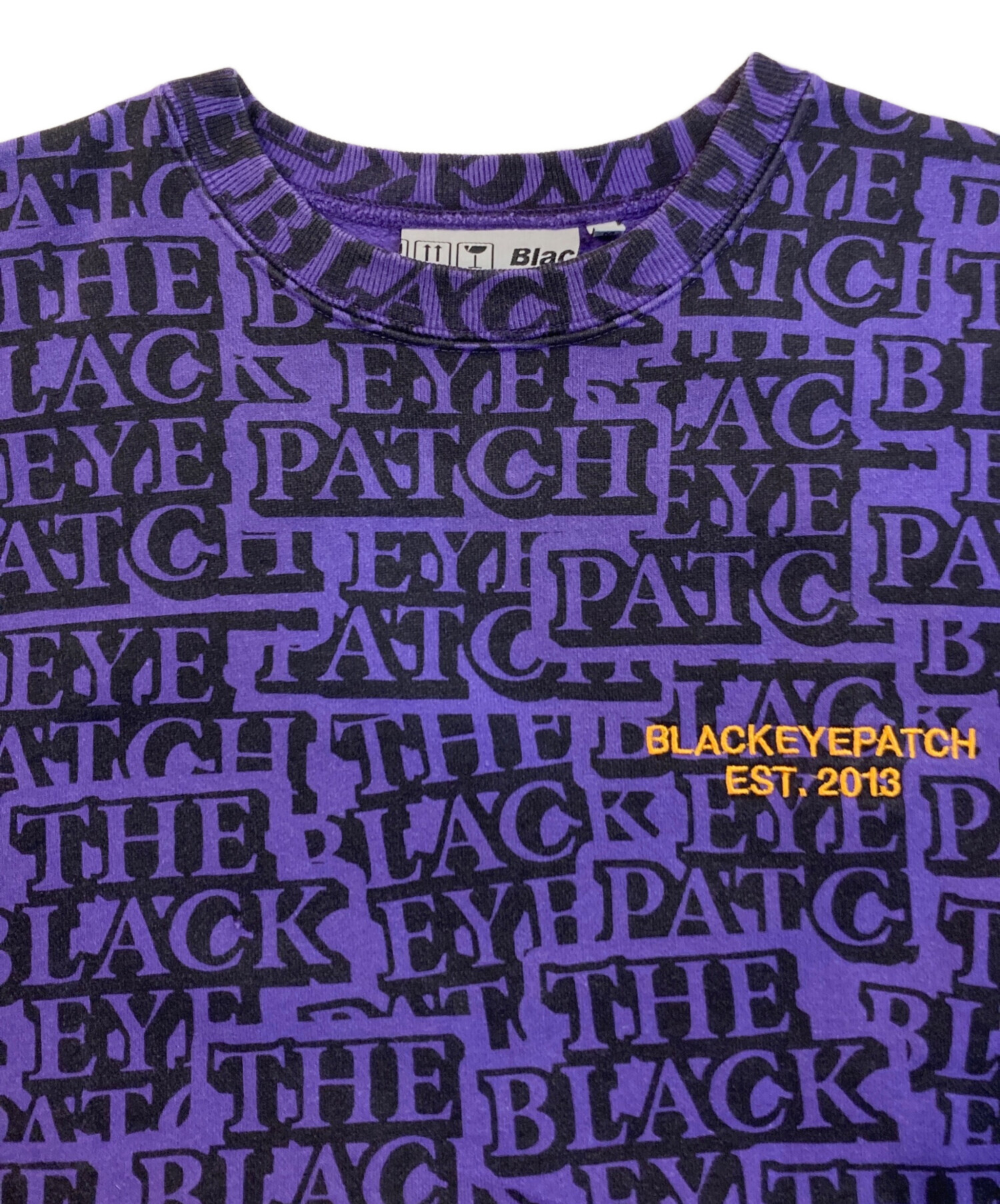 中古・古着通販】BlackEyePatch (ブラックアイパッチ) 総柄 トレーナー