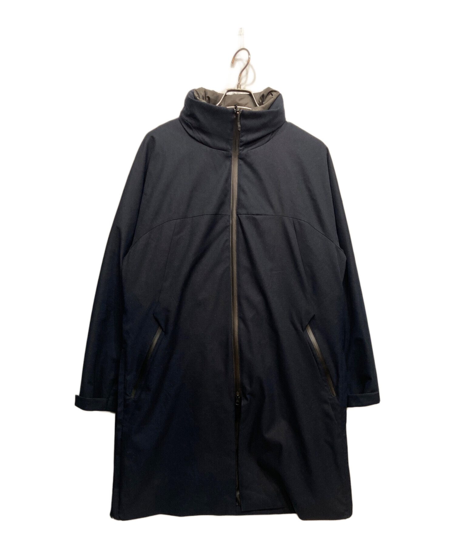 DESCENTE デサント コート メンズ 【古着】【中古】 中古・古着通販】DESCENTE (デサント) スタンドカラーインフード