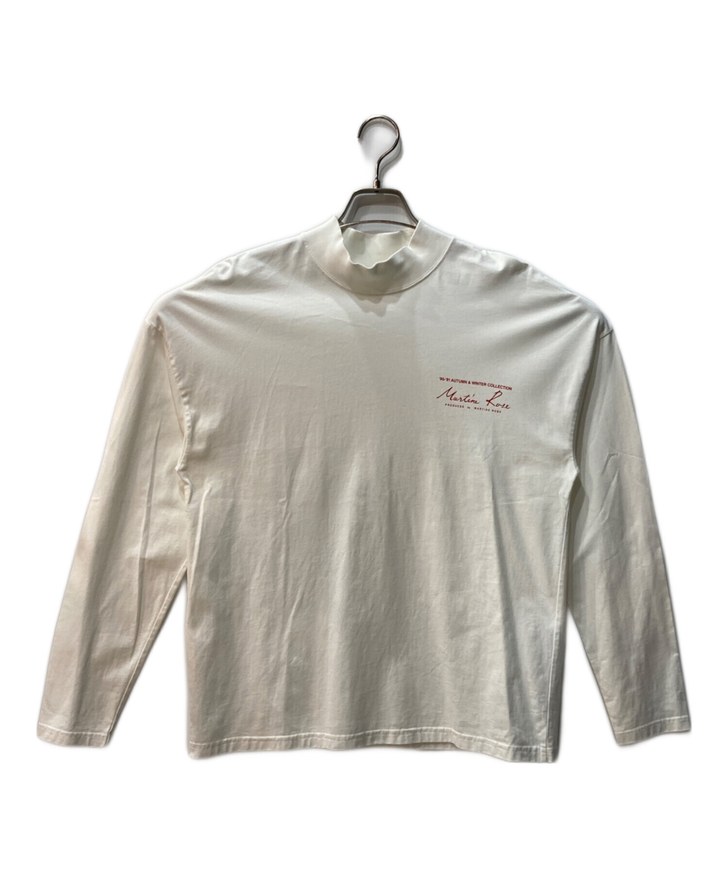 中古・古着通販】MARTINE ROSE (マーティン・ローズ) ロングスリーブT 