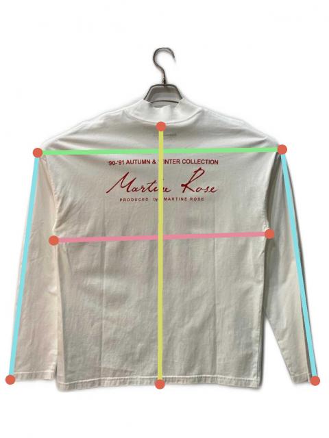 中古・古着通販】MARTINE ROSE (マーティン・ローズ) ロングスリーブT