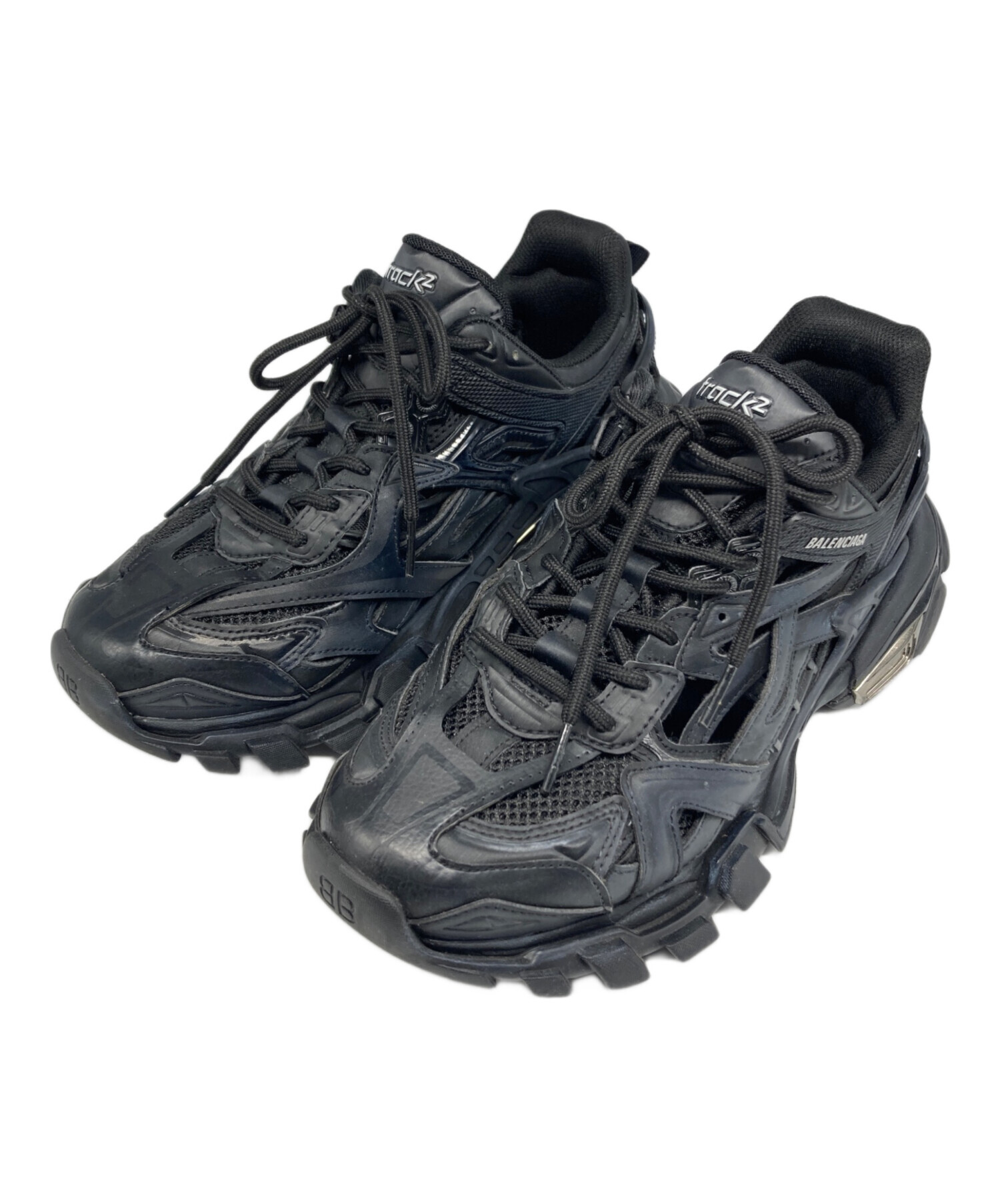 BALENCIAGA Track2 Black スニーカー ブラック 中古・古着通販】BALENCIAGA (バレンシアガ) Track2 ブラック サイズ