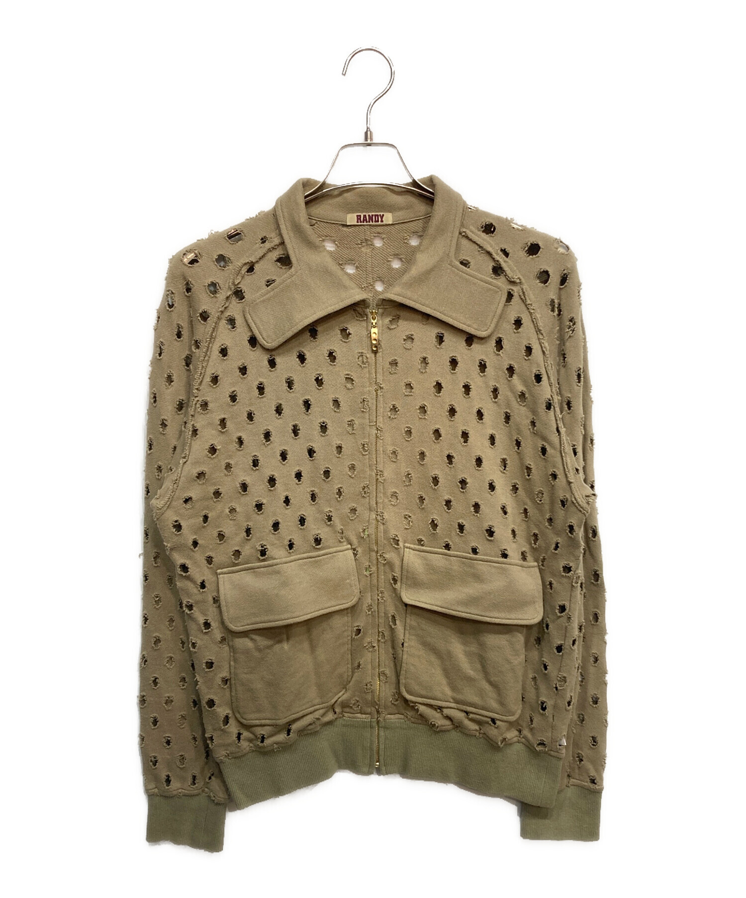 【最終価格】RANDY SWEAT SHIRT BLOUSON サイズ3 中古・古着通販】RANDY (ランディー) CAR Door SWEAT SHIRT BLOUSON