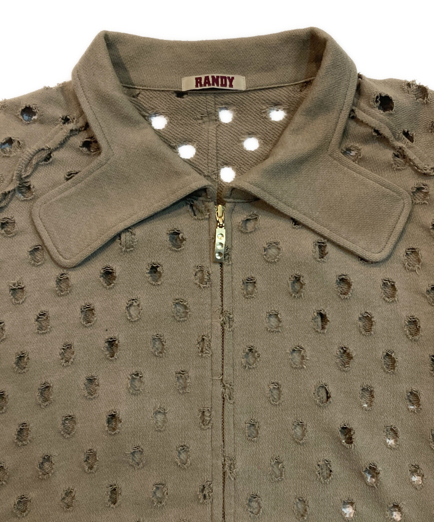 中古・古着通販】RANDY (ランディー) CAR Door SWEAT SHIRT BLOUSON