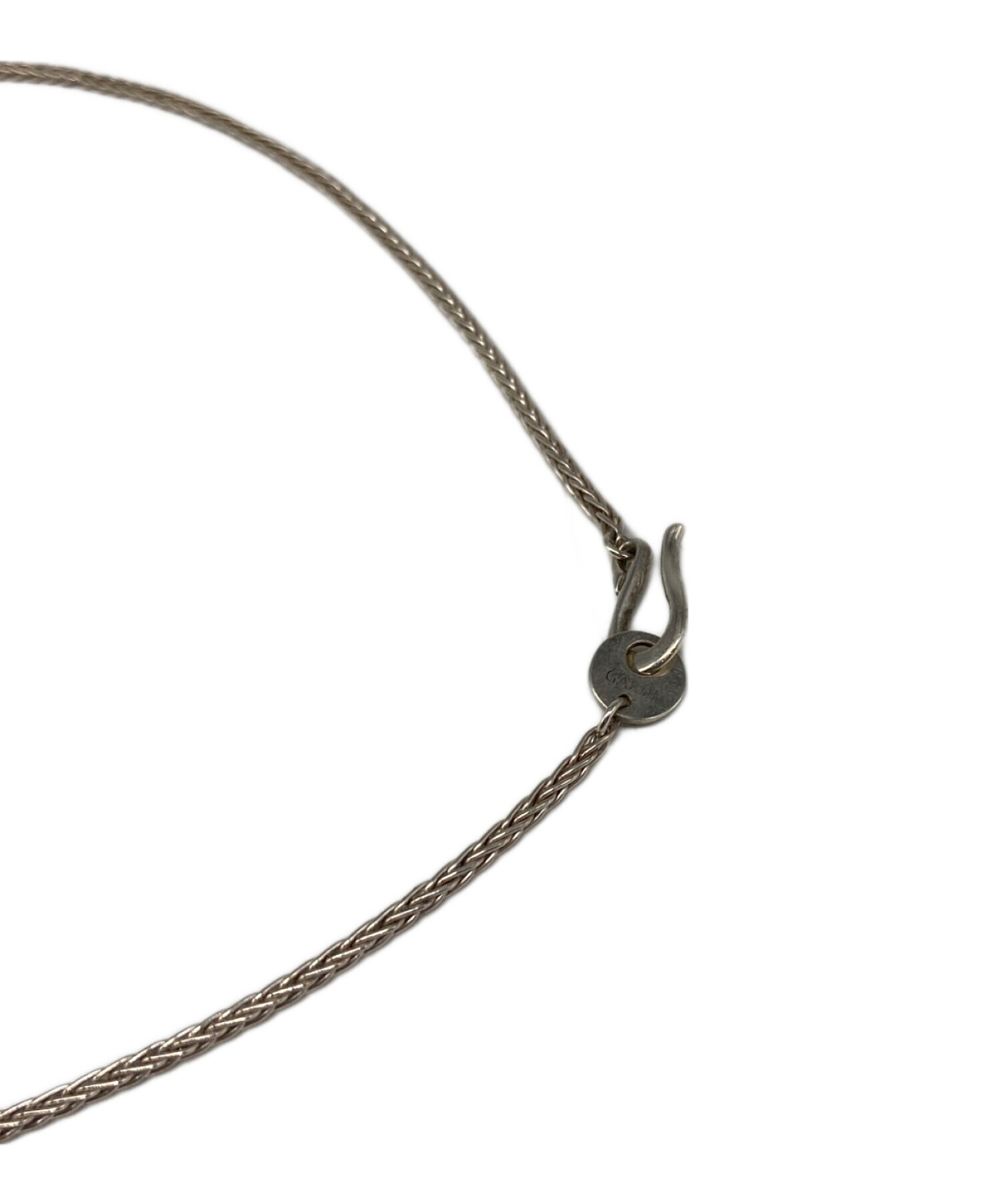 中古・古着通販】GARNI (ガルニ) Triangle Tie Necklace シルバー 