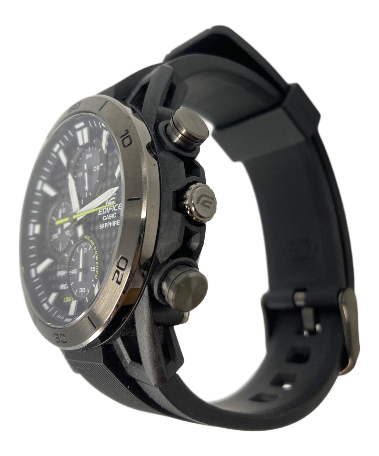 中古・古着通販】CASIO (カシオ) クロノグラフリストウォッチ サイズ