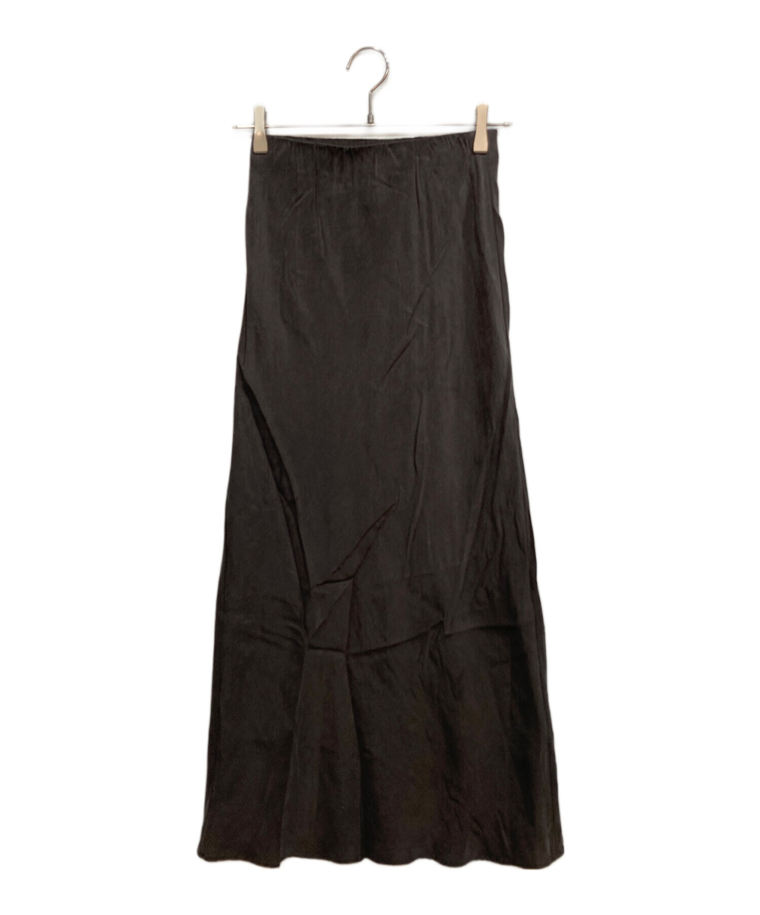 中古・古着通販】Noble (ノーブル) キュプラ ナロー Aライン スカート