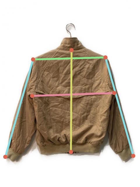 バーバリーブルゾン　キャメル 中古・古着通販】Burberry's (バーバリー) ジップアップ ジャケット