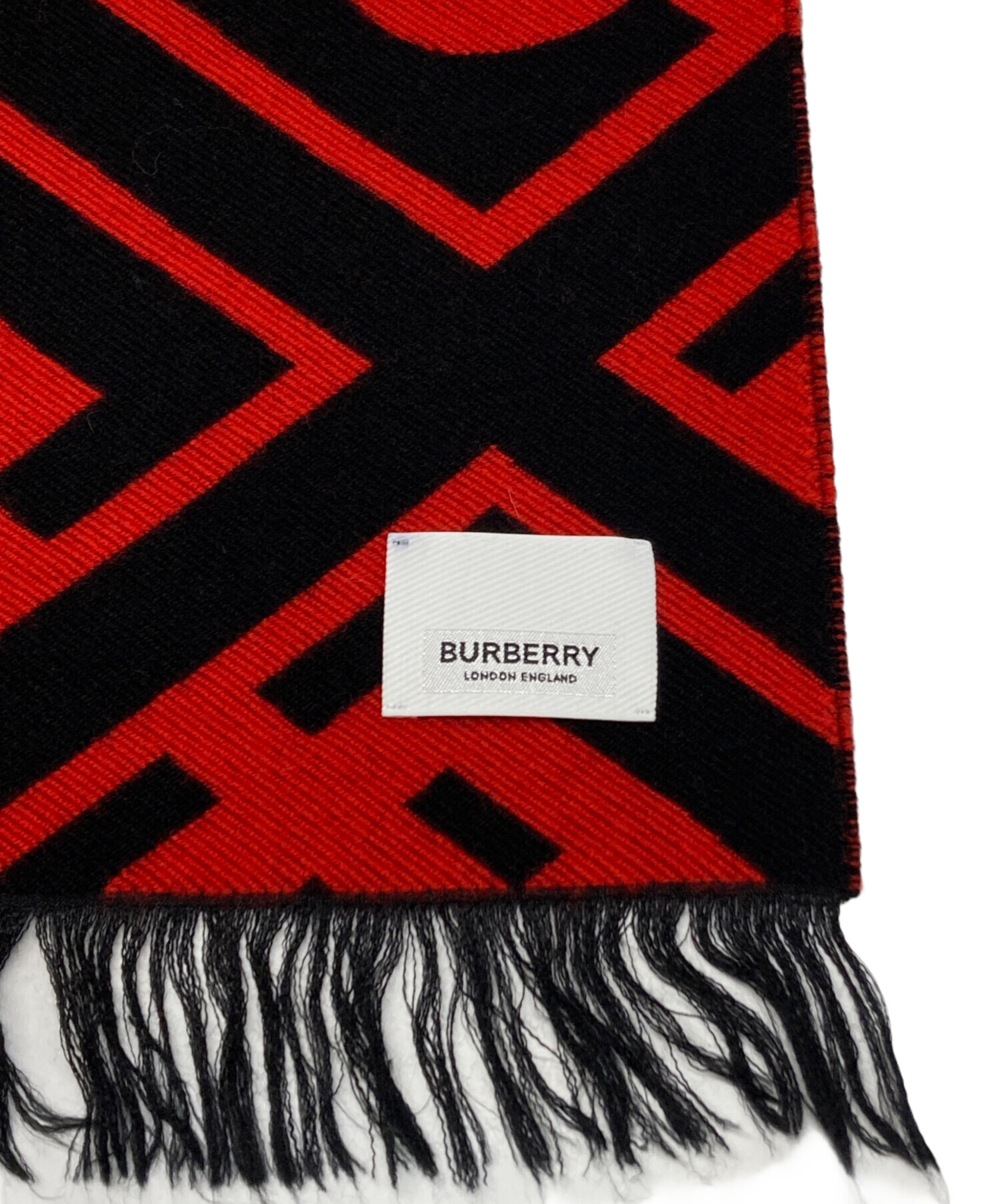 中古・古着通販】BURBERRY (バーバリー) SCフットボールマフラー