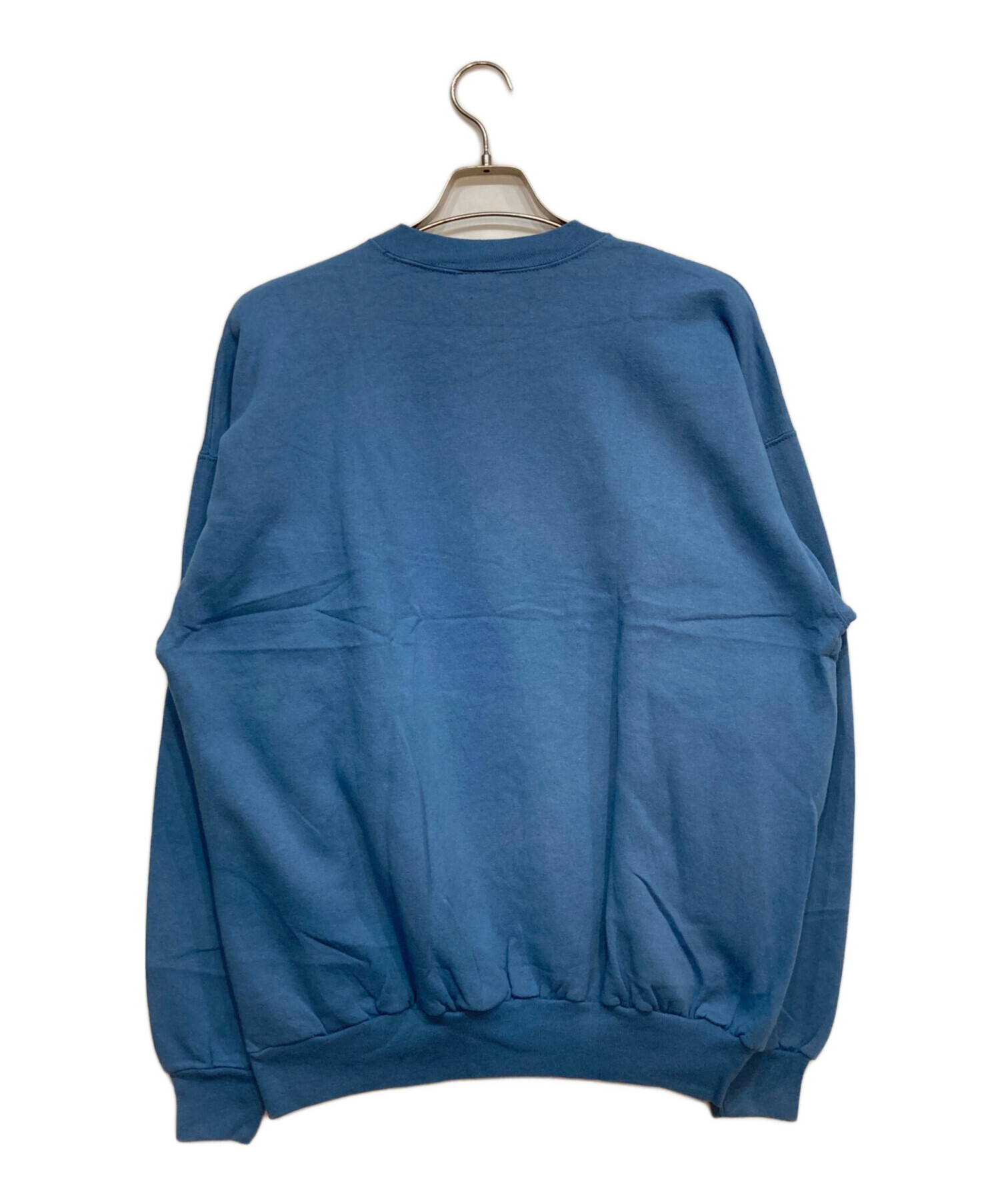 中古・古着通販】Hanes (ヘインズ) BETTY プリント スウェット ブルー 