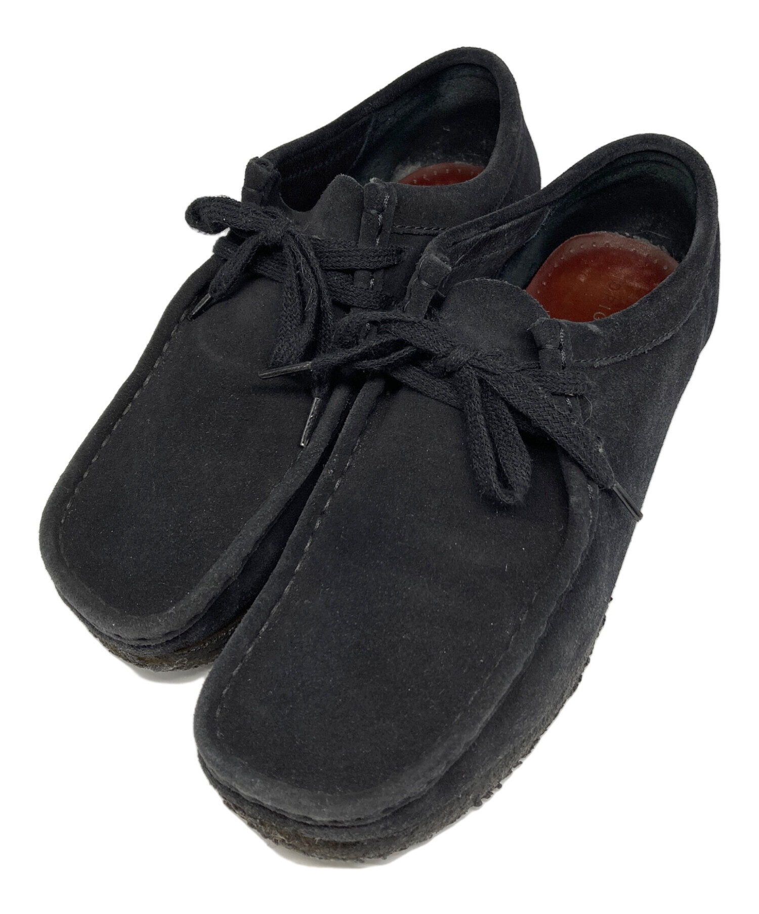中古・古着通販】CLARKS (クラークス) ワラビーシューズ ブラック