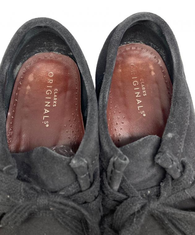 中古・古着通販】CLARKS (クラークス) ワラビーシューズ ブラック