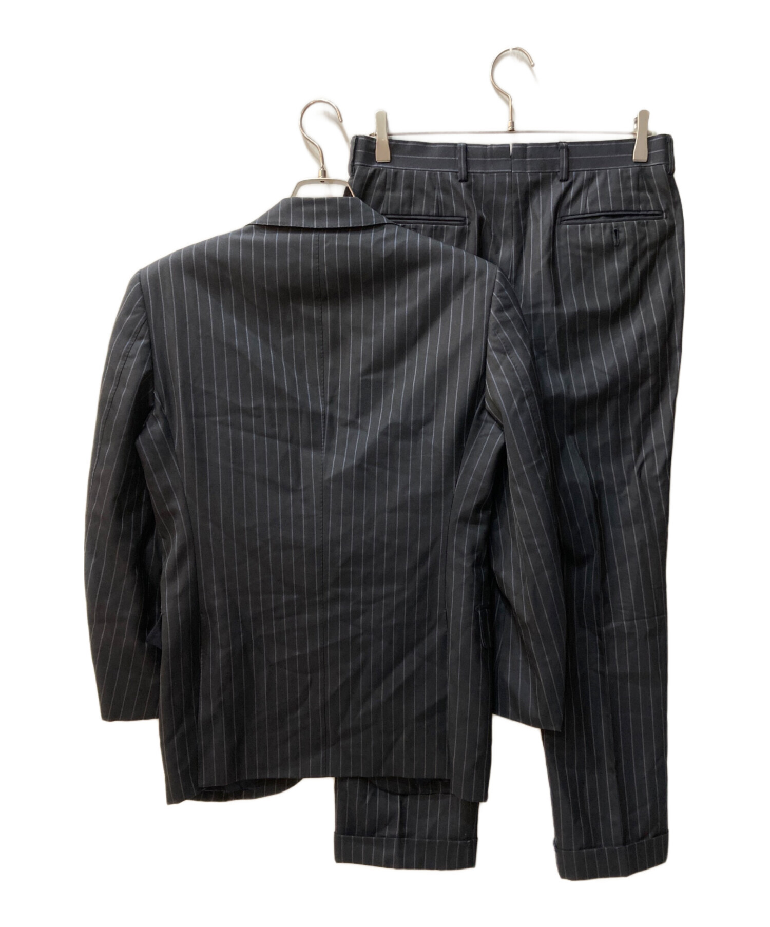 中古・古着通販】BEAMS F (ビームスエフ) ウール カシミヤ ストライプ