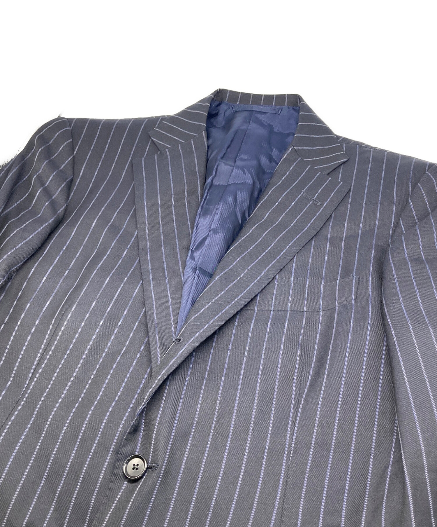 中古・古着通販】BEAMS F (ビームスエフ) ウール カシミヤ ストライプ