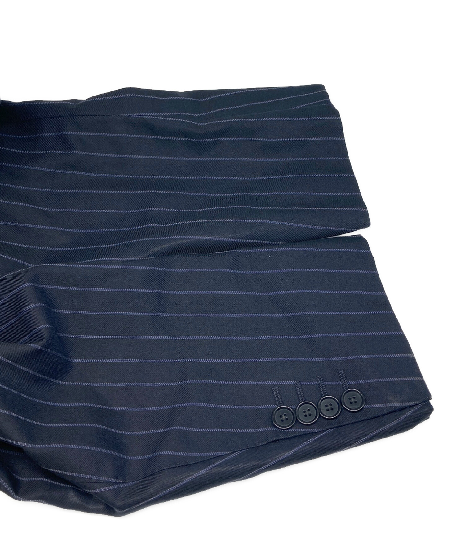 中古・古着通販】BEAMS F (ビームスエフ) ウール カシミヤ ストライプ