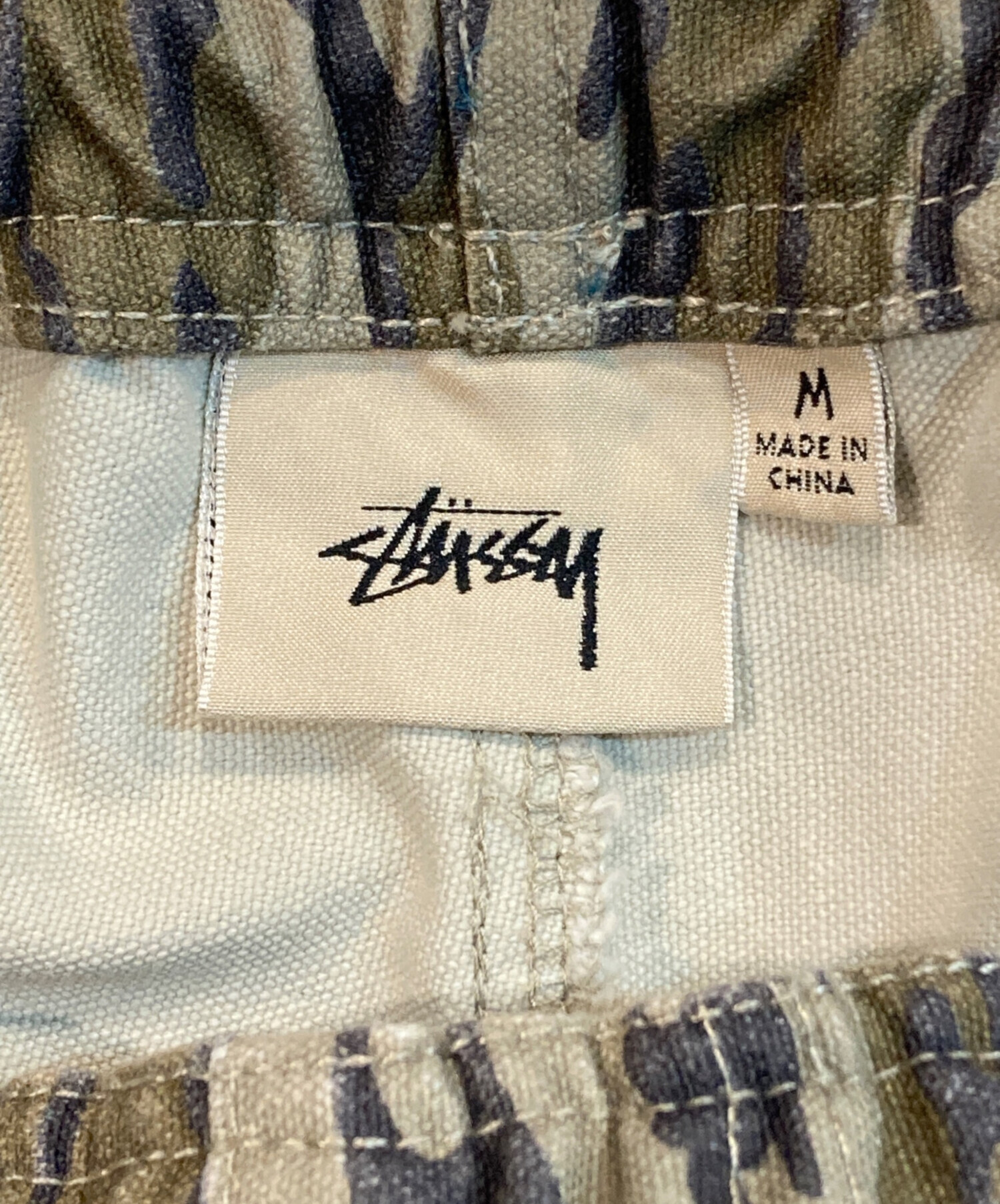 中古・古着通販】stussy (ステューシー) MOSSY OAK CANVAS BEACH PANT