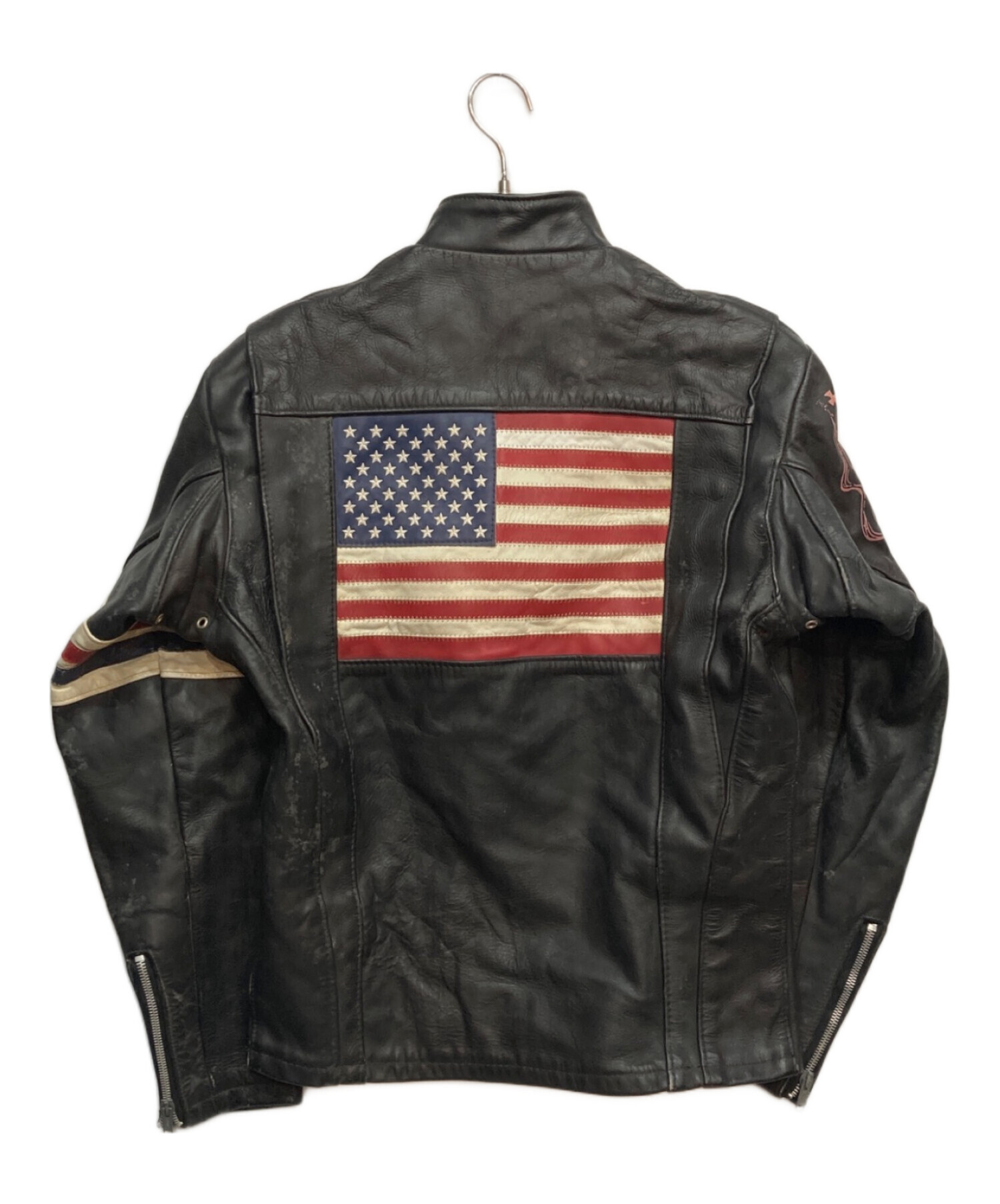 中古・古着通販】Schott (ショット) ライン シングル ライダース