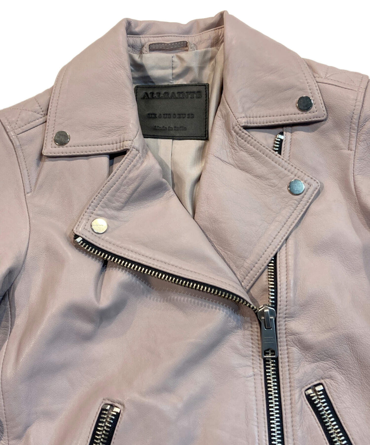 中古・古着通販】ALL SAINTS (オールセインツ) ラムレザージャケット