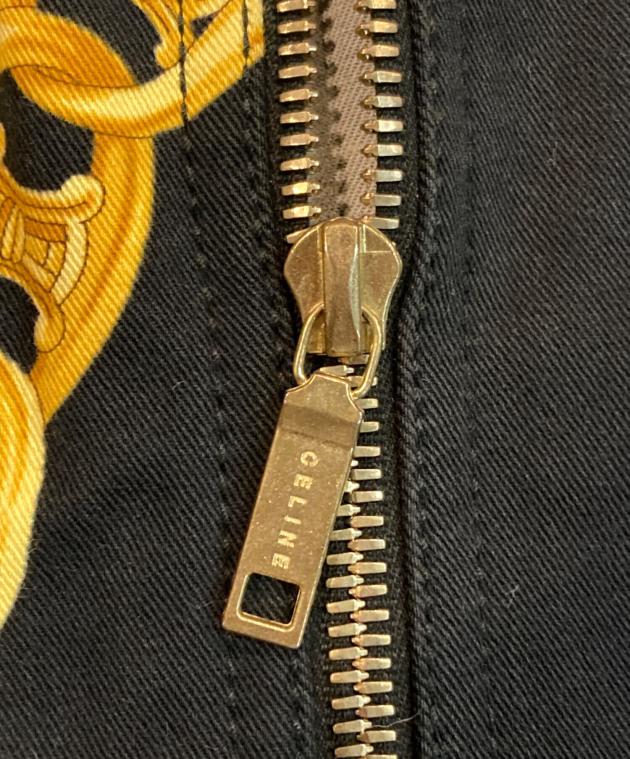 【美品】CELINE　セリーヌ　ジャケット　ショートコート　マカダムチェーン 中古・古着通販】CELINE (セリーヌ) マカダム チェーン プリント