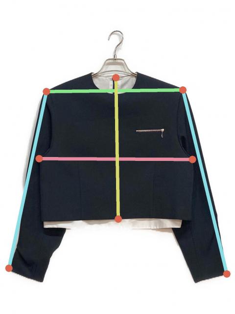 中古・古着通販】Bibiy. (ビビィ) VANESSA JACKET ネイビー サイズ