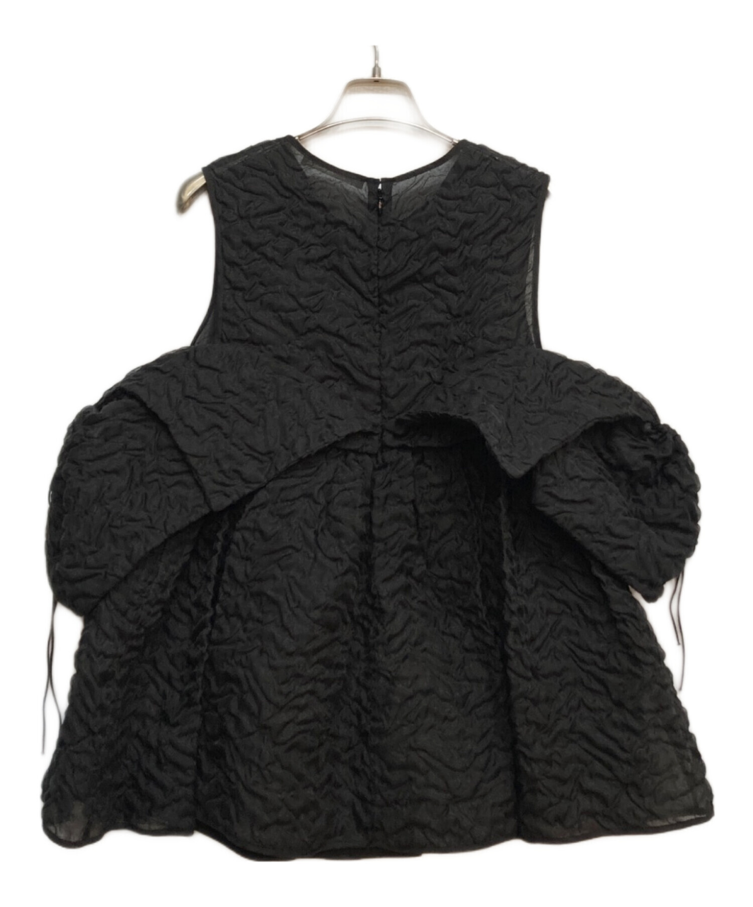 【cecilie bahnsen】セシリーバンセン パフスリーブブラウス UK8 中古・古着通販】CECILIE BAHNSEN (セシリーバンセン) SILKE TOP