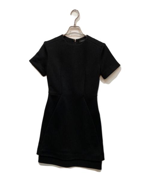 YOKO CHAN ブラック 半袖 ワンピース 38 中古・古着通販】YOKO CHAN (ヨーコチャン) 半袖 ワンピース ブラック